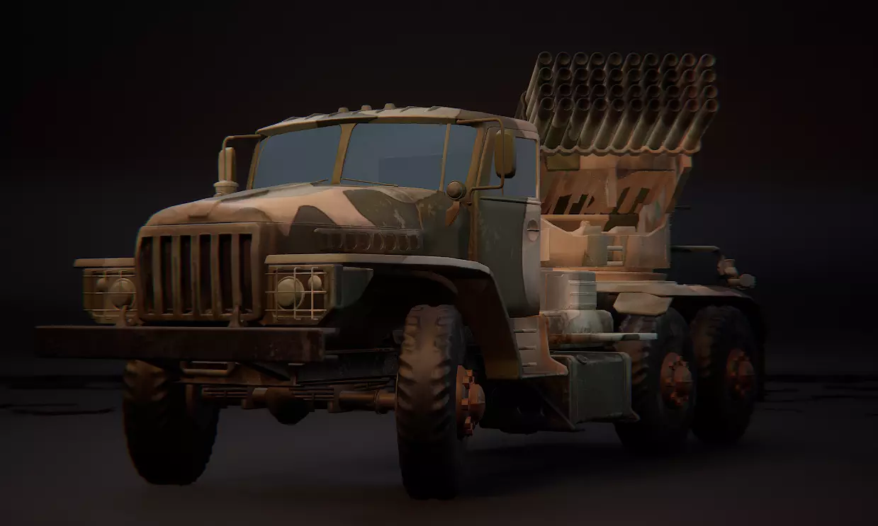 BM21 asset for Unreal Engine 5 Low-poly 3D model