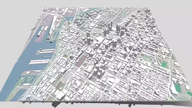 Cityscape Montreal Quebec Canada 