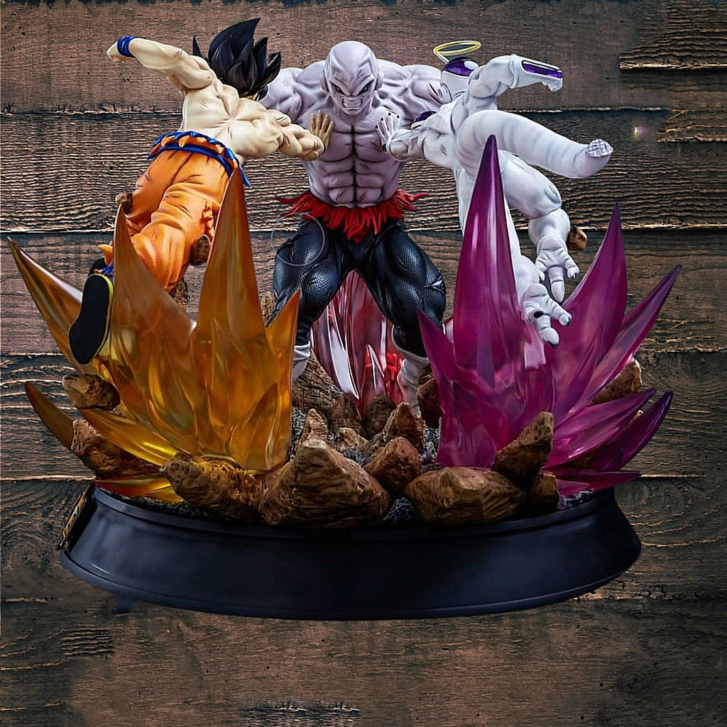 Jiren vs Goku and Frieza Statue 3D Model Ready to Print 3D print model_10