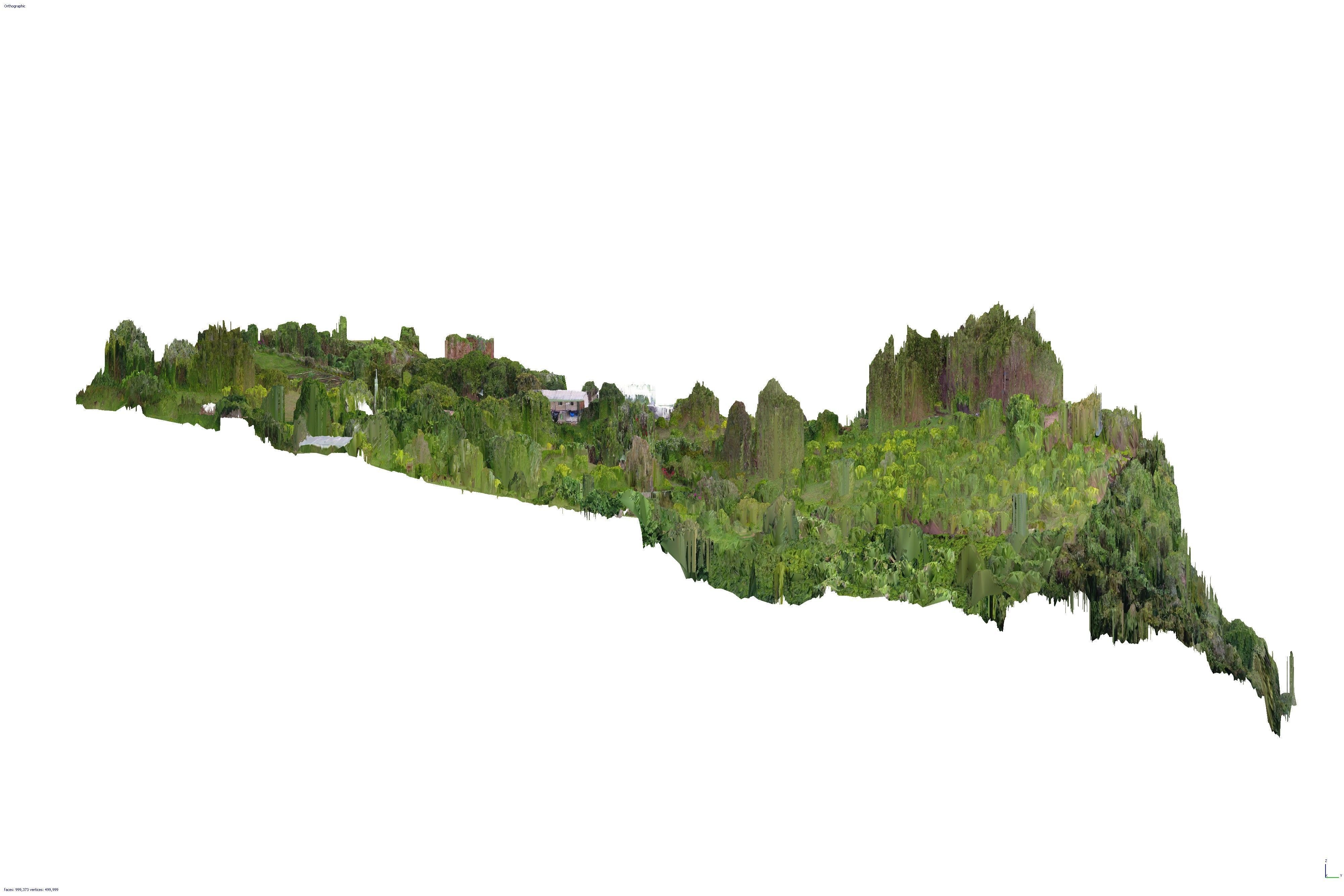 Reserva Natural Salto Del Buey Low-poly 3D model_16