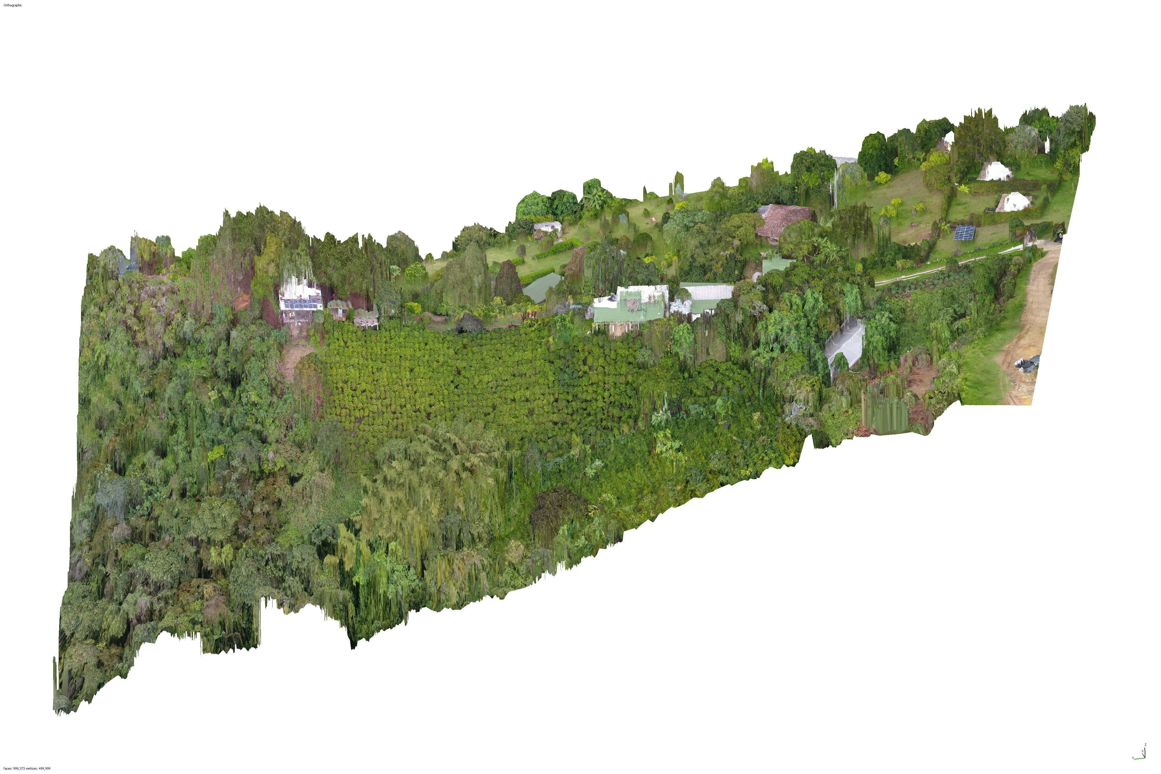 Reserva Natural Salto Del Buey Low-poly 3D model_15