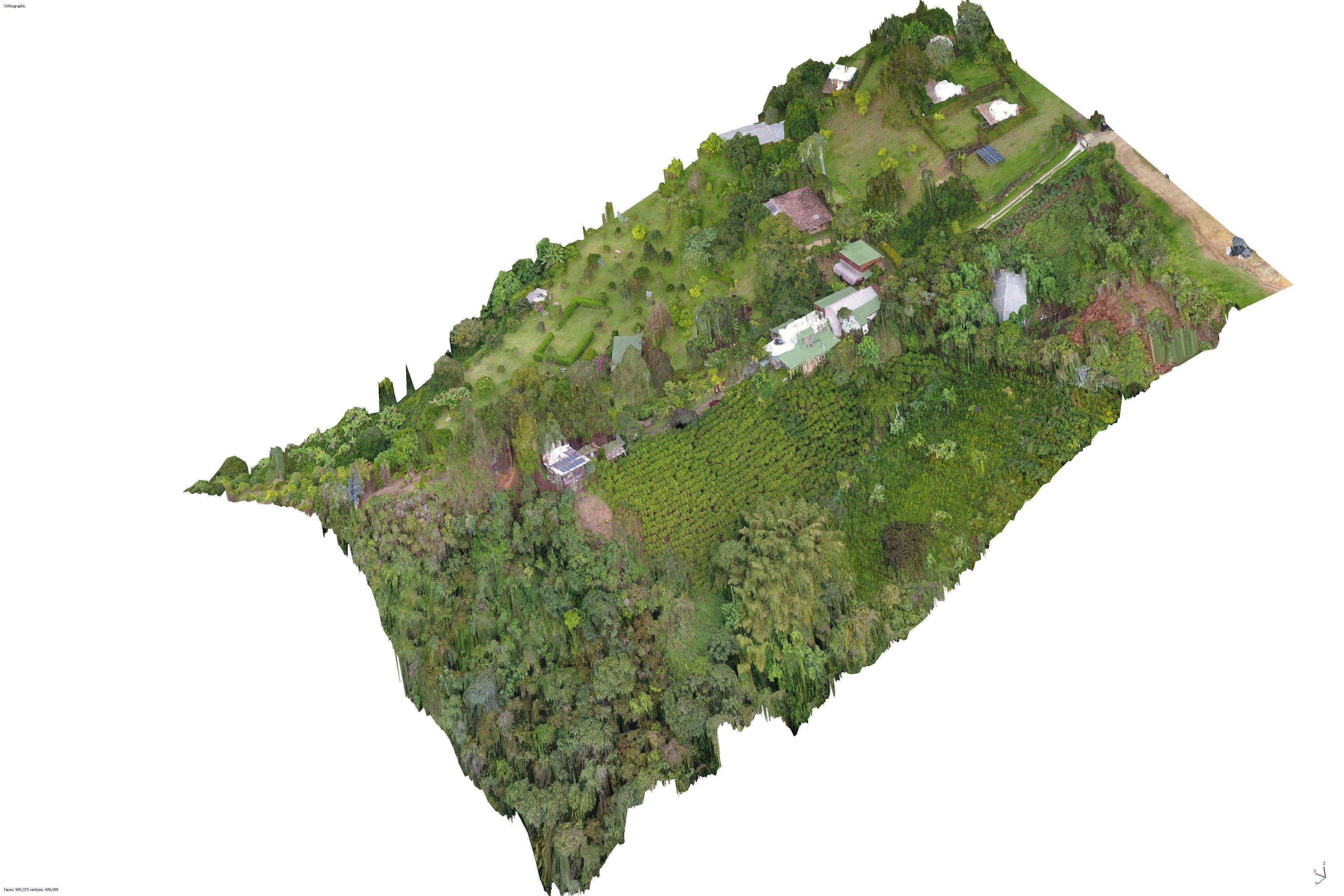 Reserva Natural Salto Del Buey Low-poly 3D model_10