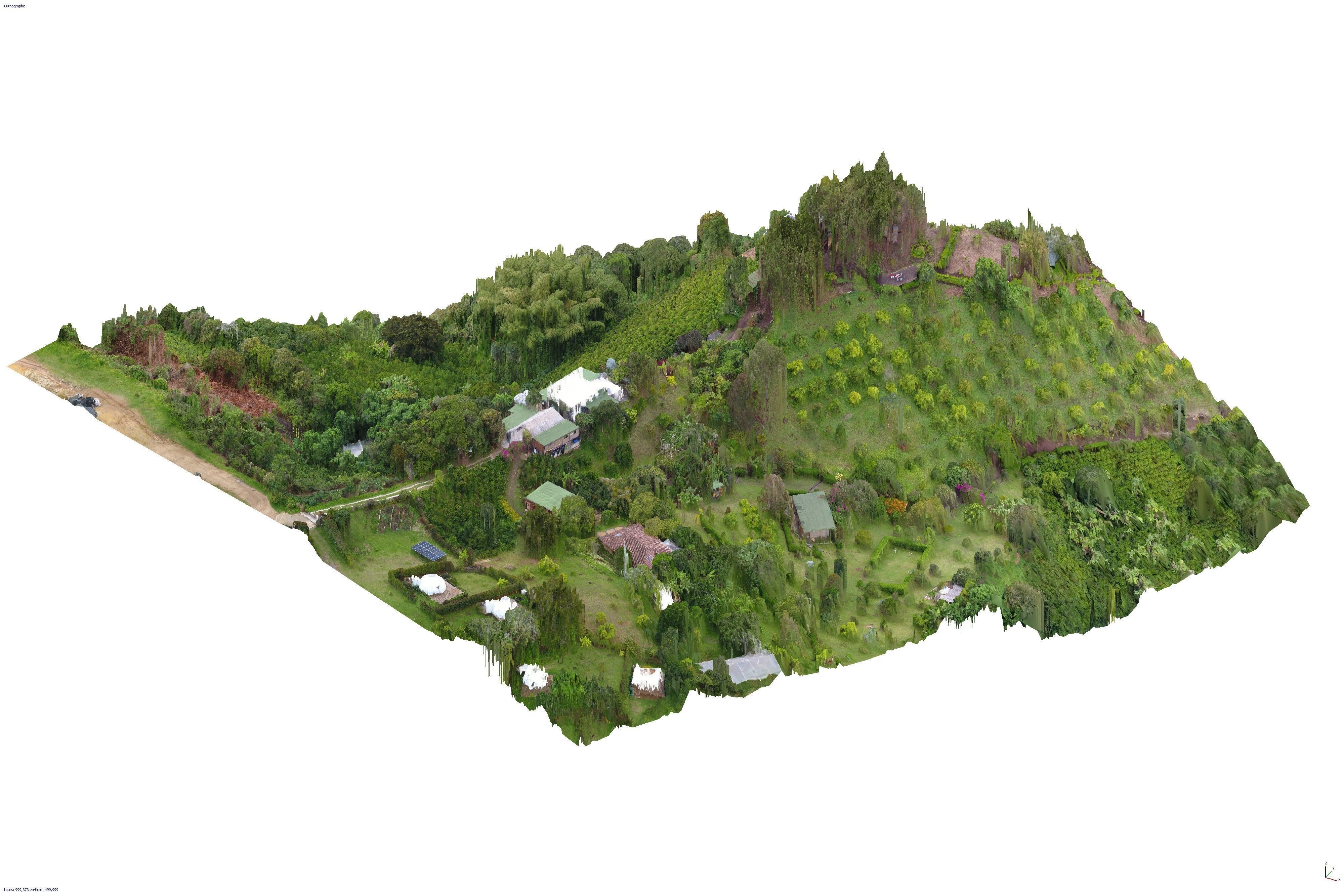 Reserva Natural Salto Del Buey Low-poly 3D model_14