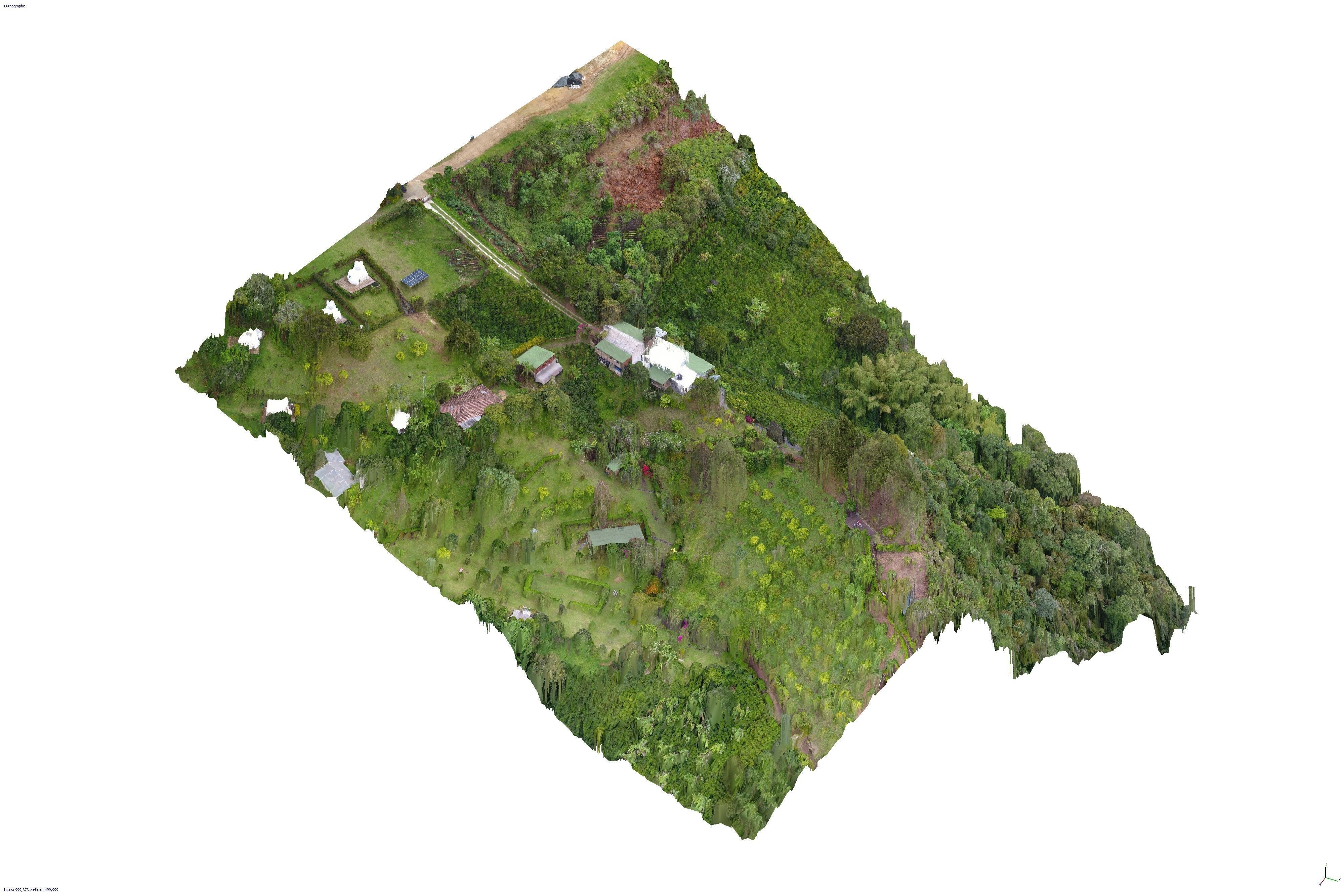 Reserva Natural Salto Del Buey Low-poly 3D model_13