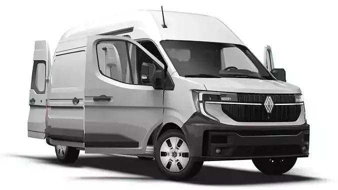 Renault Master L3H3 Van HQ Interior 2024