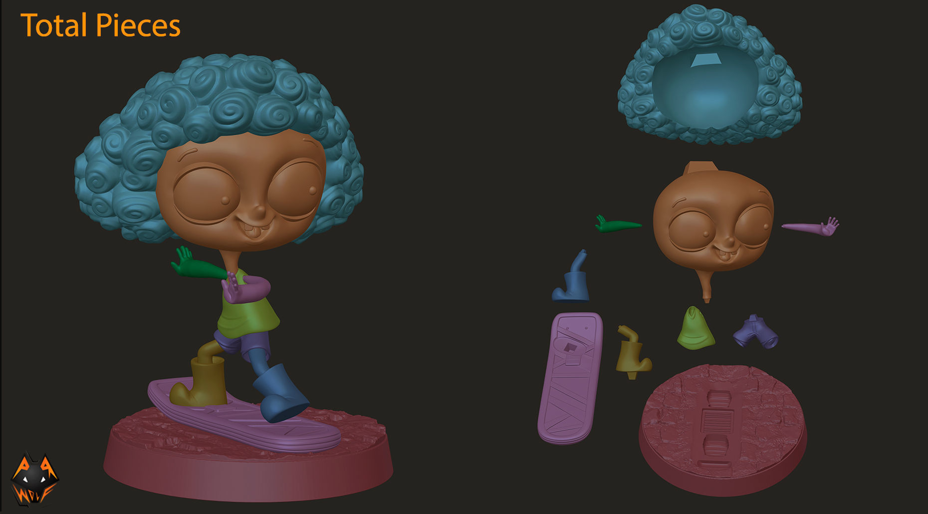 Jorels Brother fanart Irmao do Jorel fanart 3D print model_5