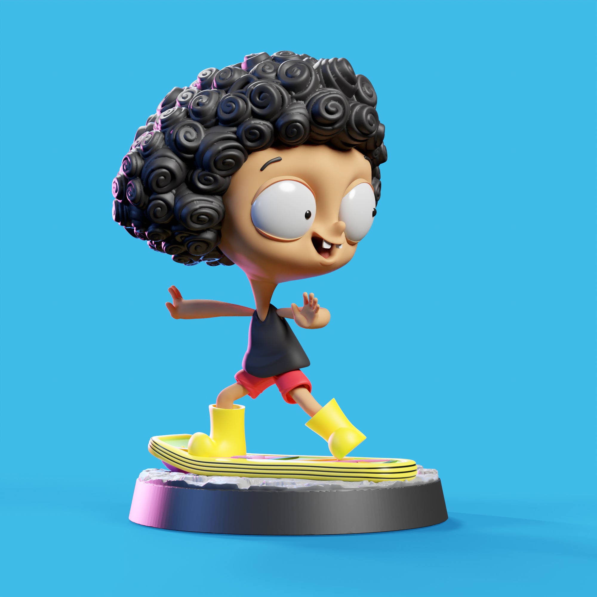 Jorels Brother fanart Irmao do Jorel fanart 3D print model_1