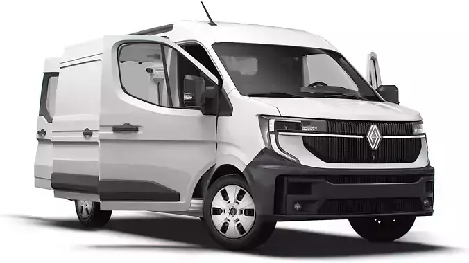 Renault Master L2H2 Van HQ Interior 2024