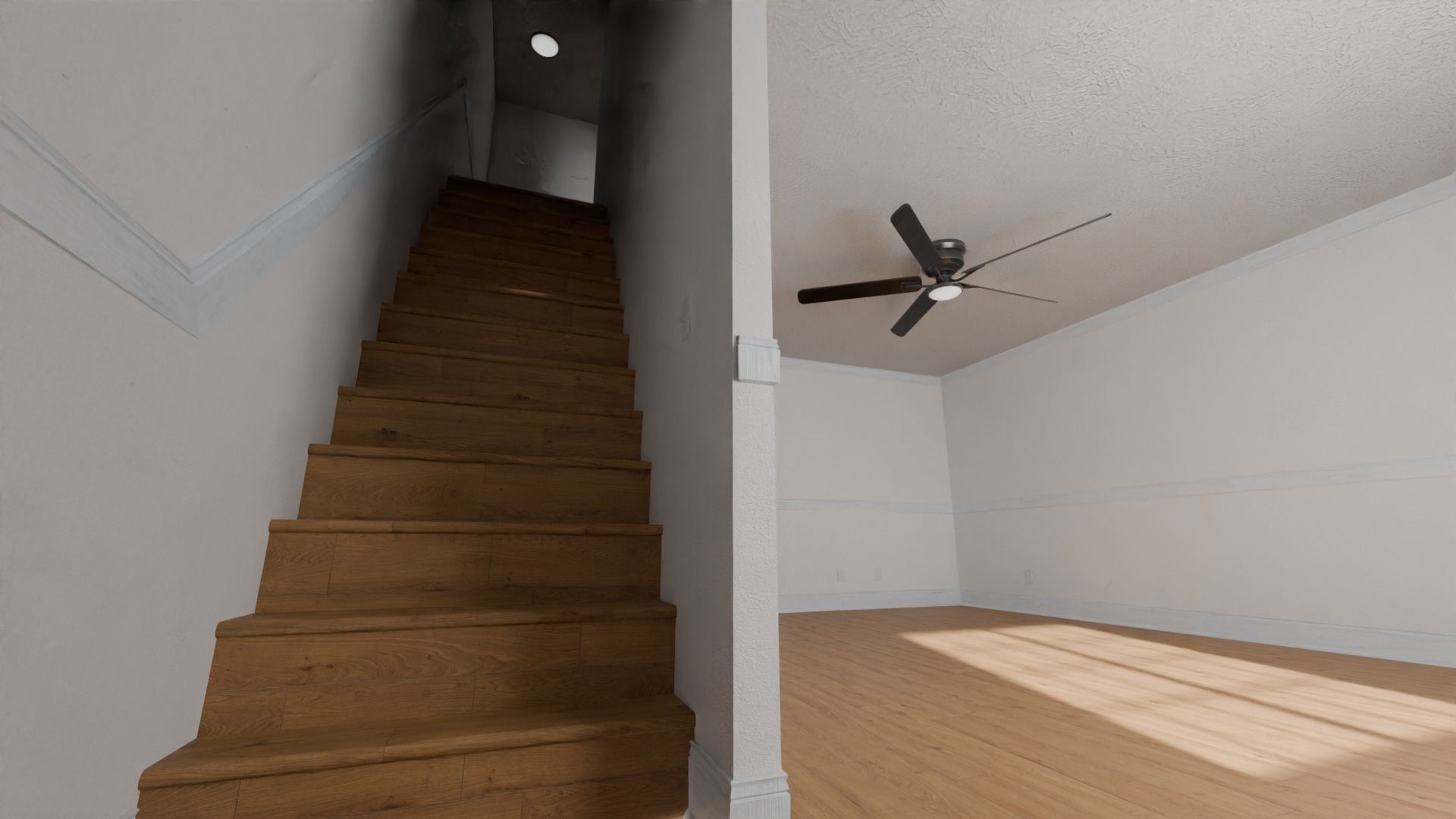 Empty Apartment with 4K Textures Low-poly 3D model_11