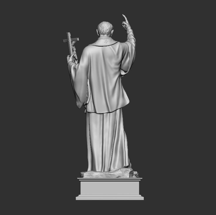 Vincent de Paul 3D print model_3