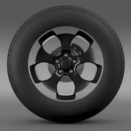 Jeep Wrangler Polar 2014 wheel 3D model