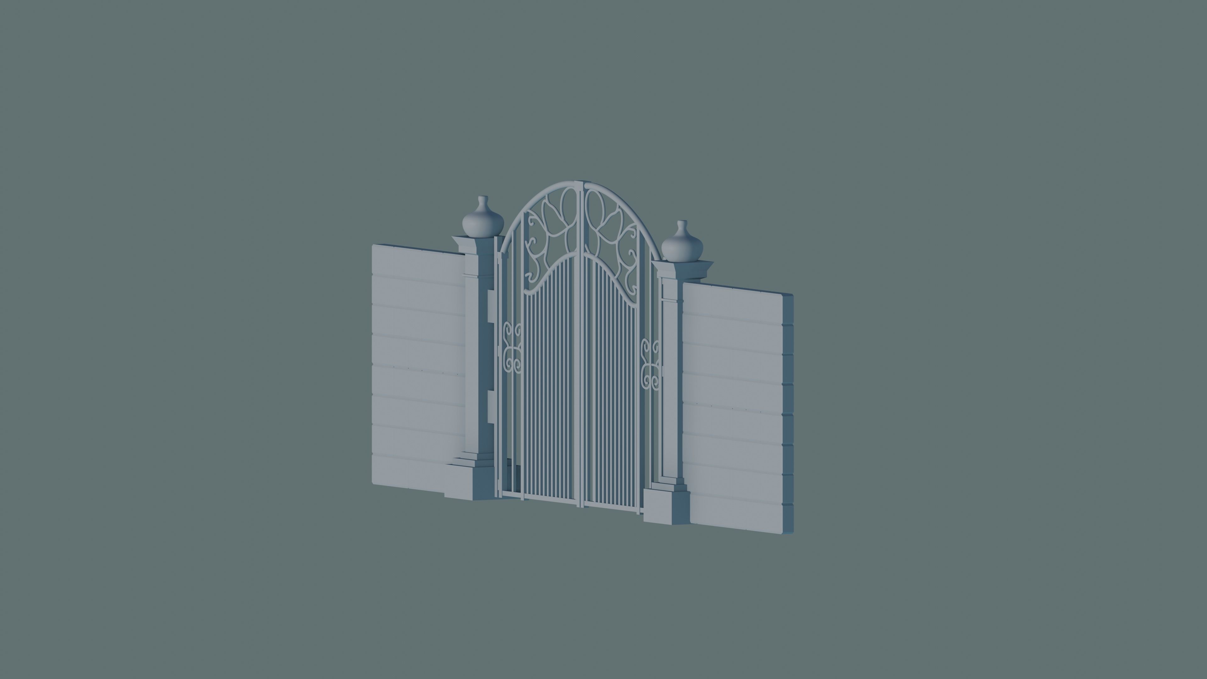 Gate 3D Download Access High-Quality Models Now 3D print model_1