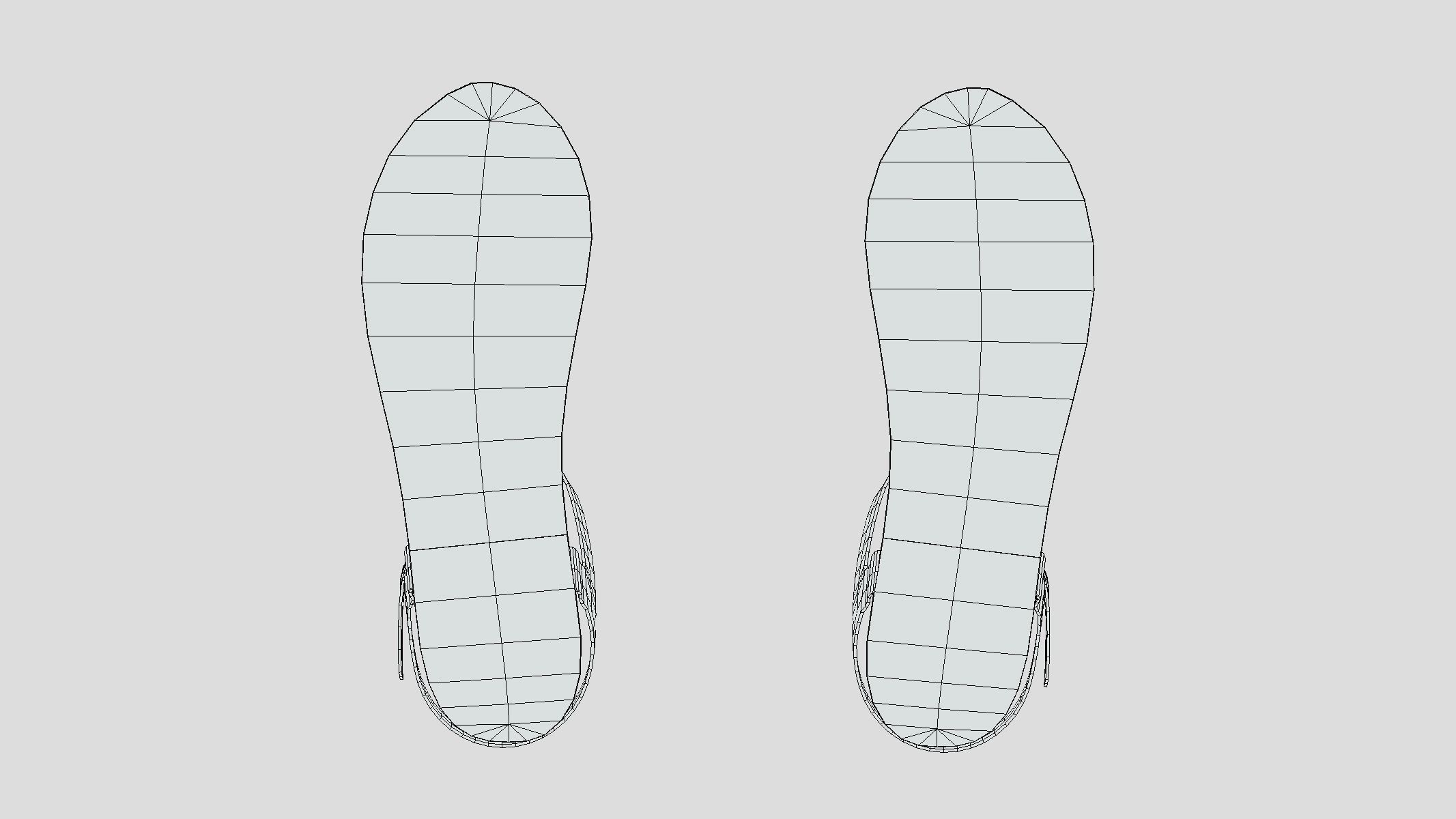 Thong Low Poly Low-poly 3D model_11