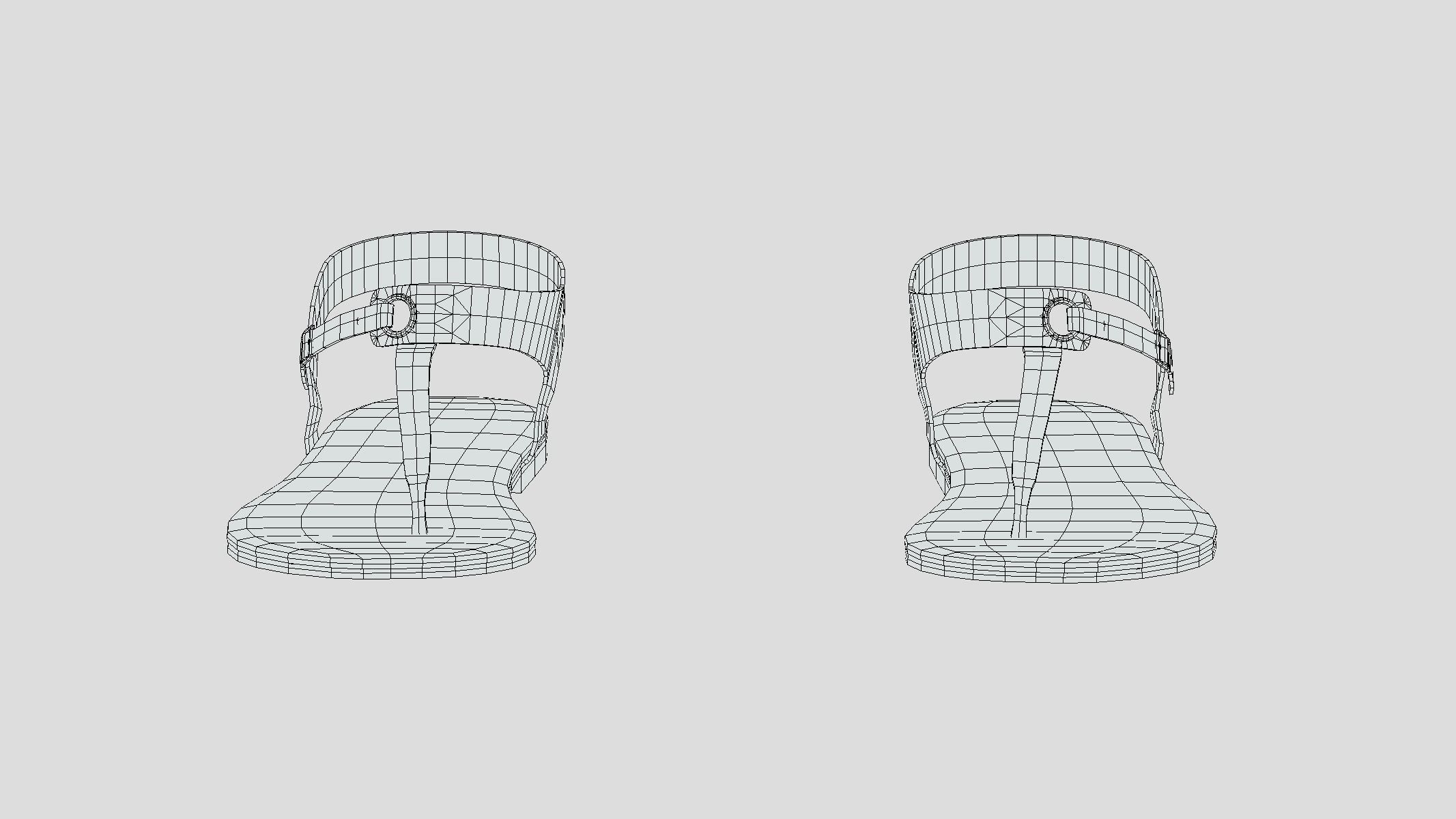 Thong Low Poly Low-poly 3D model_3