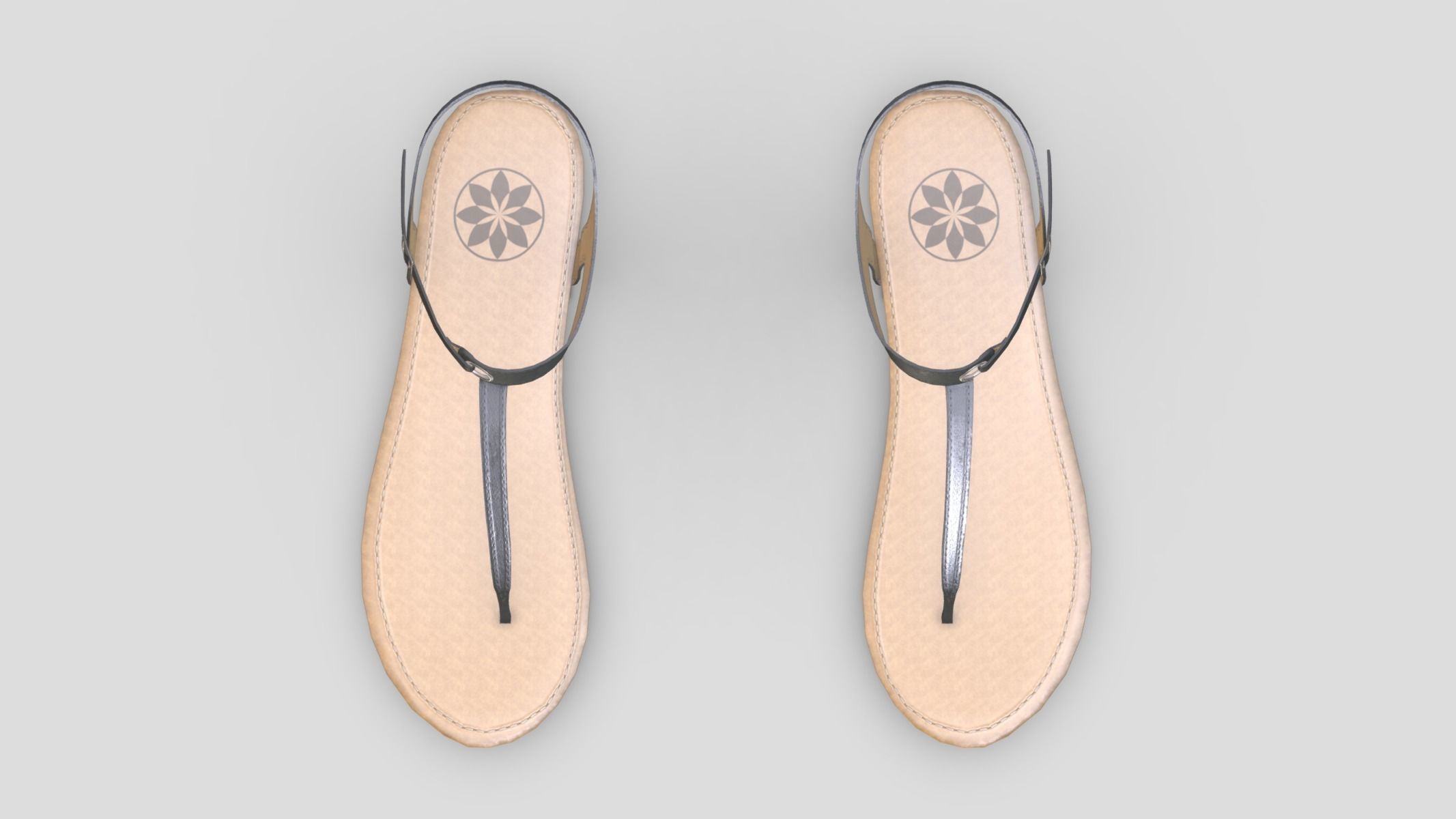 Thong Low Poly Low-poly 3D model_8