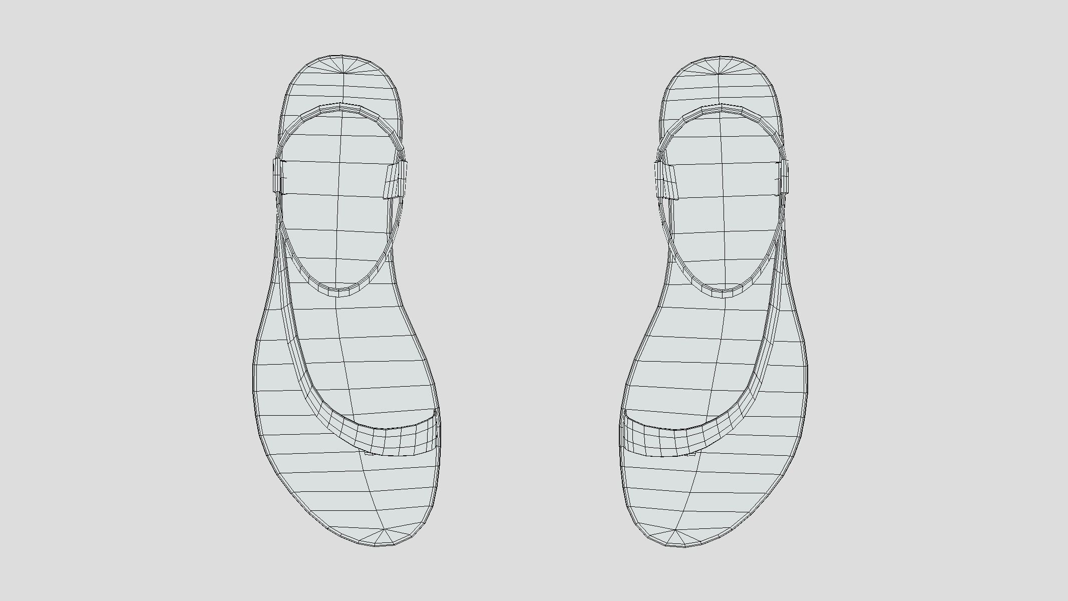 Toe loop Low Poly Low-poly 3D model_9
