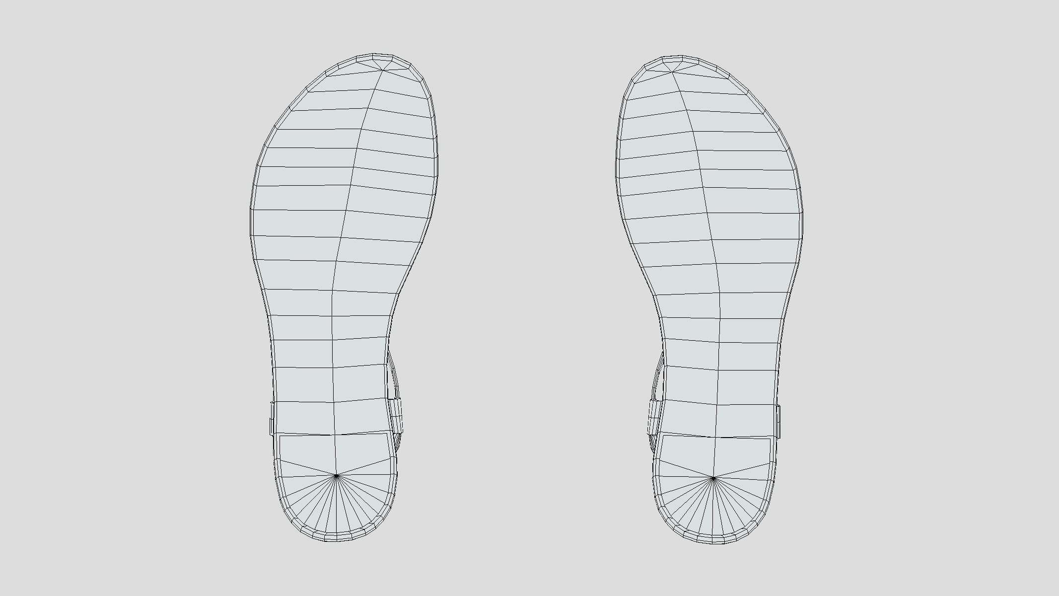 Toe loop Low Poly Low-poly 3D model_11