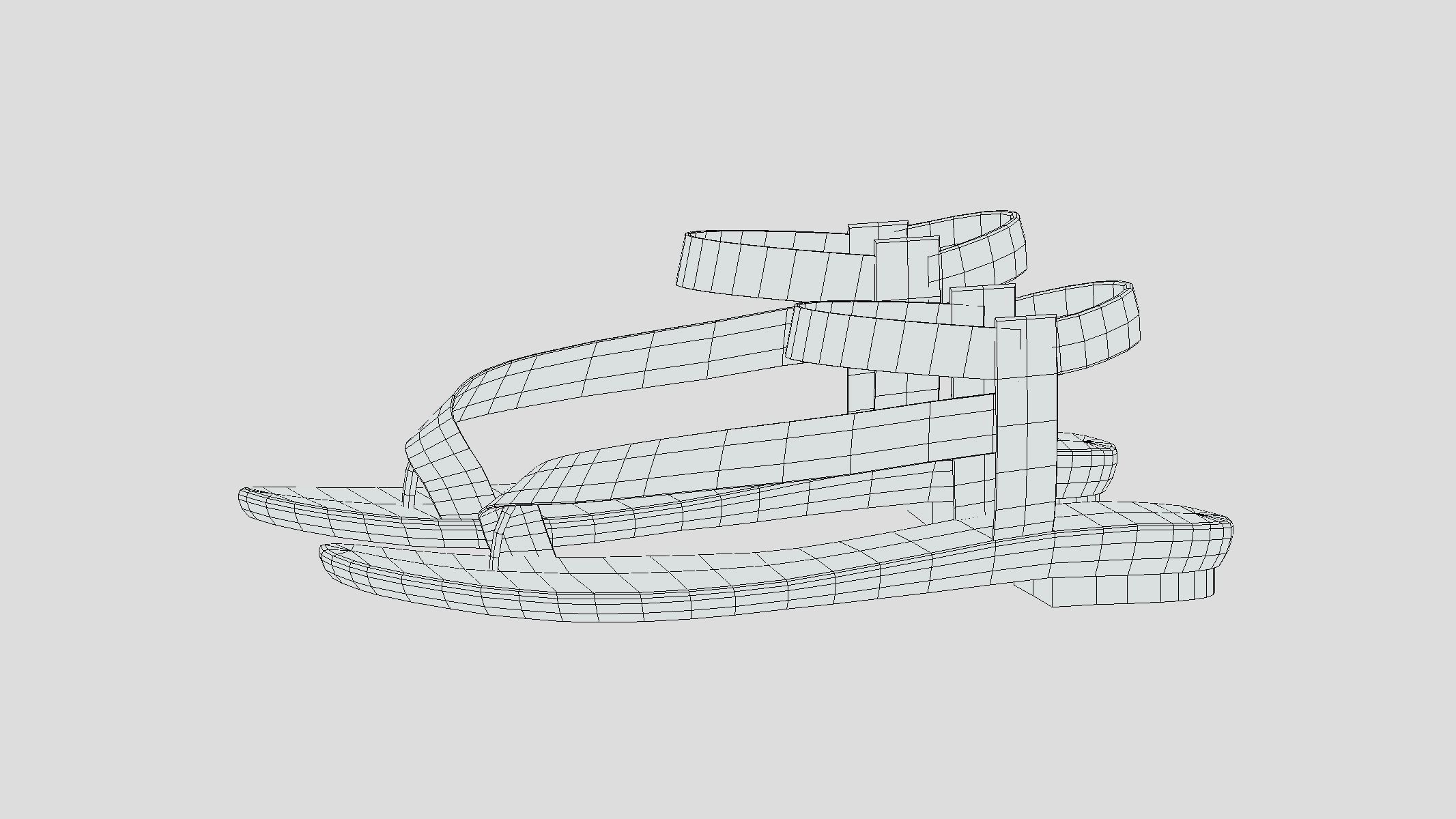 Toe loop Low Poly Low-poly 3D model_5