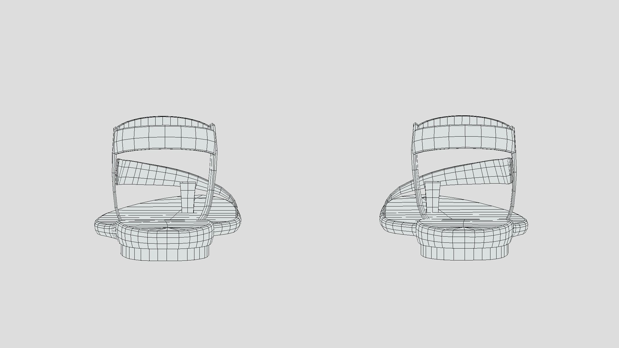 Toe loop Low Poly Low-poly 3D model_7