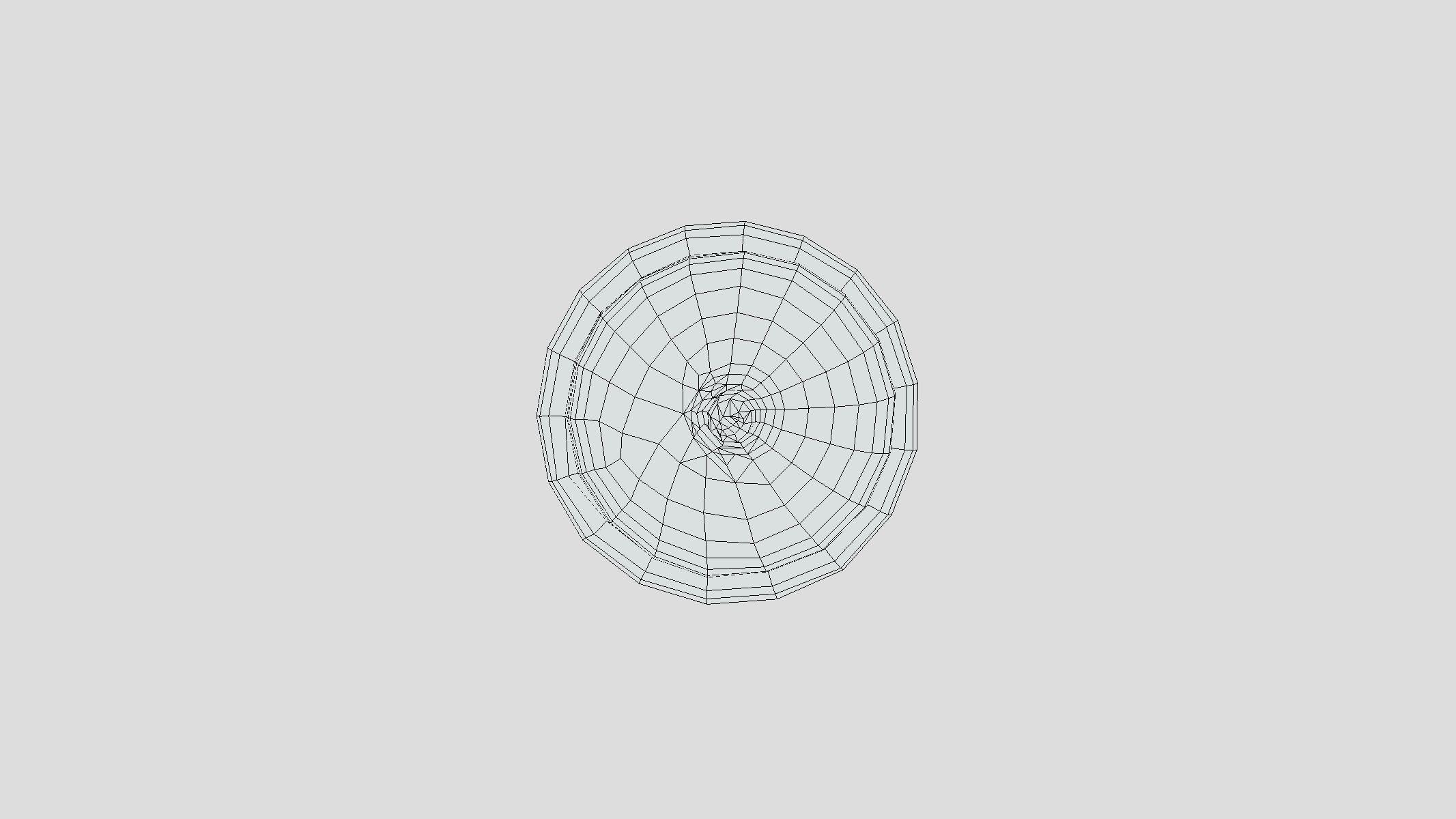 Tree Acorn Low Poly Low-poly 3D model_9