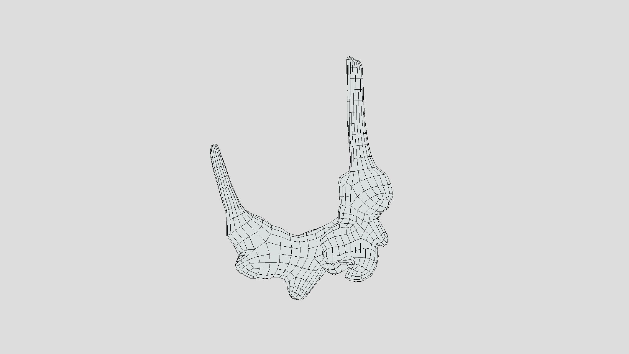 Turmeric Low Poly Low-poly 3D model_1