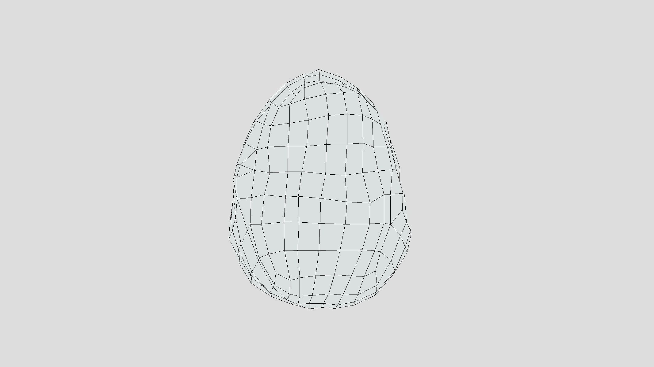 Walnut Low Poly Low-poly 3D model_1