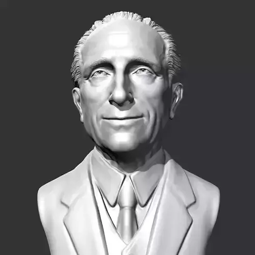 Marcel Duchamp 3D print model 3D print model