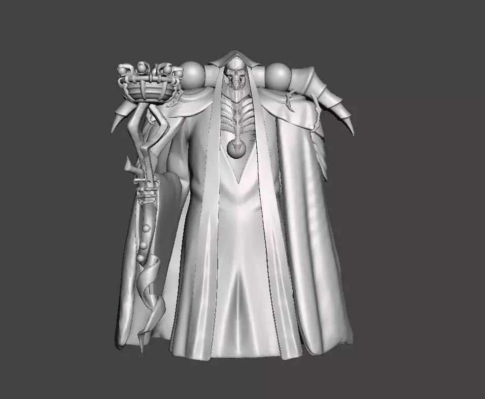 Ainz ooal gown 3D Model 3D print model_0