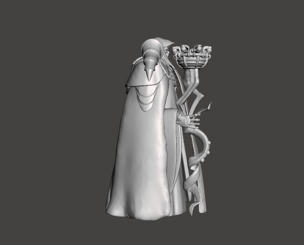 Ainz ooal gown 3D Model 3D print model_2