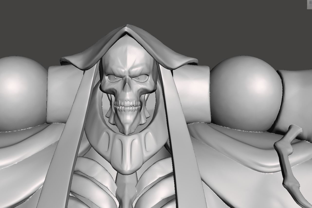 Ainz ooal gown 3D Model 3D print model_1
