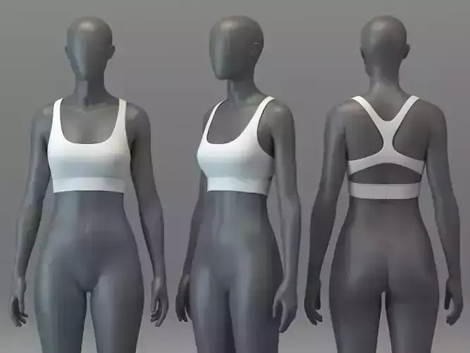 Racerback Sports Bra