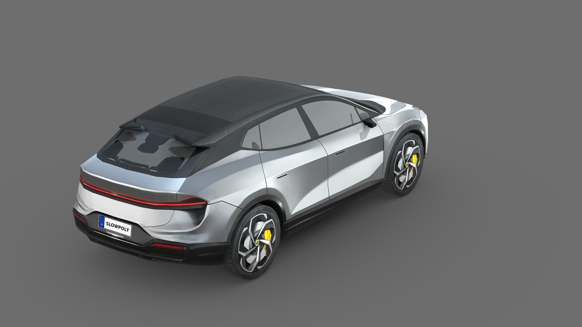 Lotus Eletre 2023 Low-poly 3D model_4