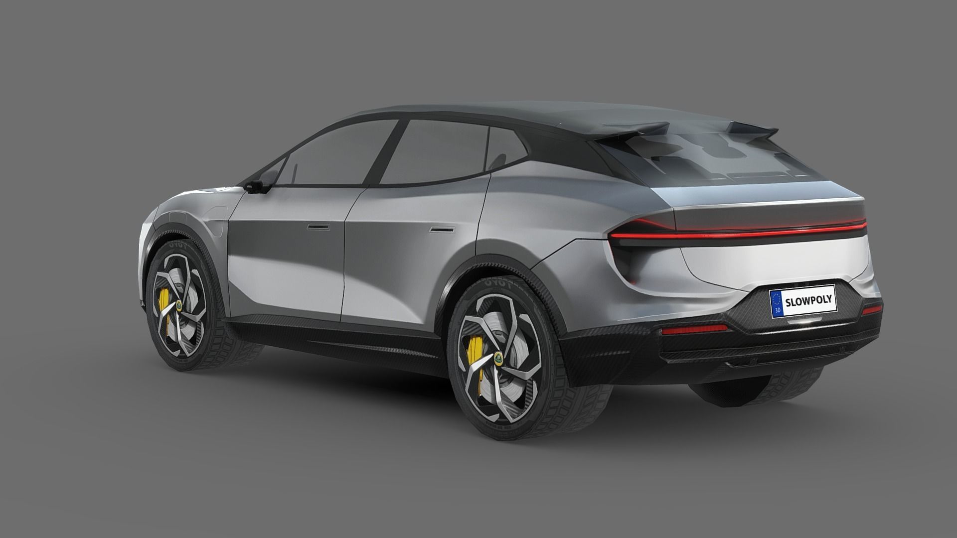 Lotus Eletre 2023 Low-poly 3D model_1