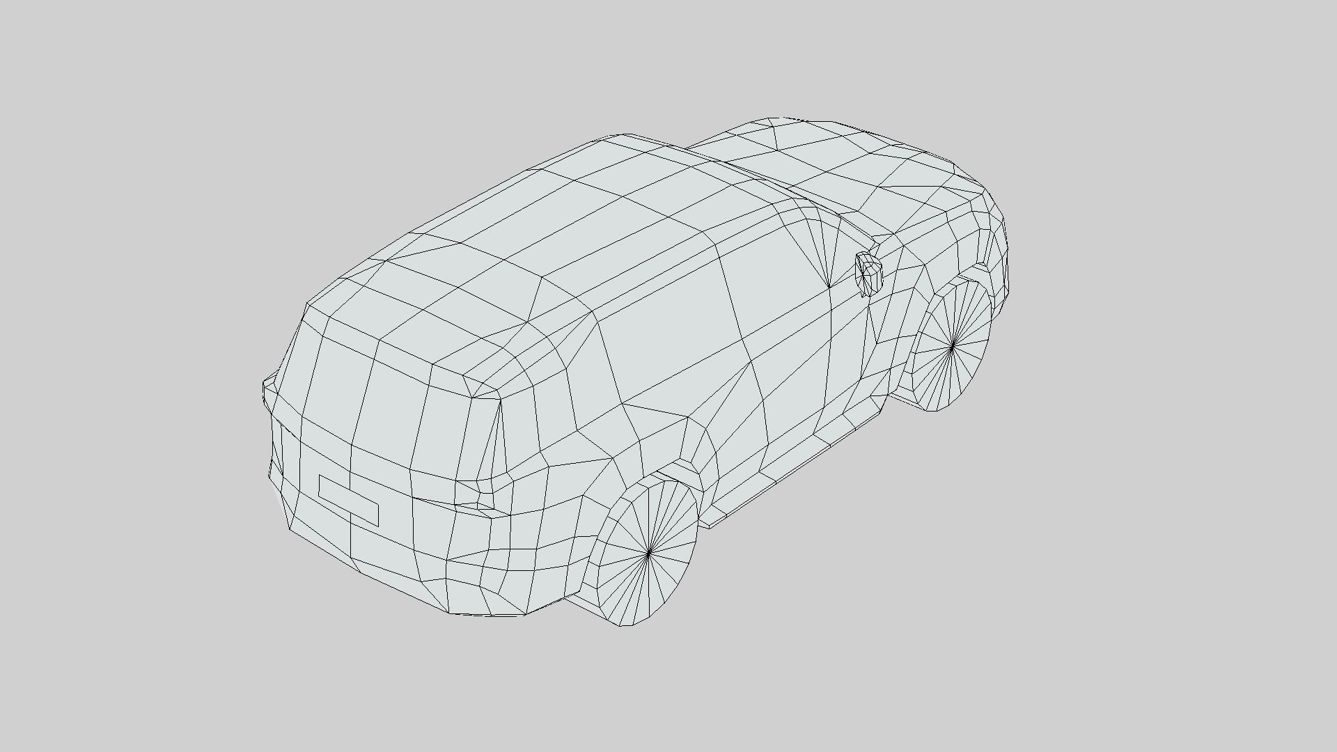 Lexus LX600 2022 Low-poly 3D model_6