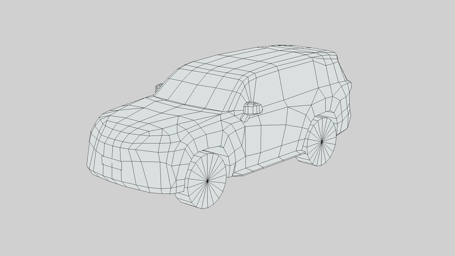 Lexus LX600 2022 Low-poly 3D model_5