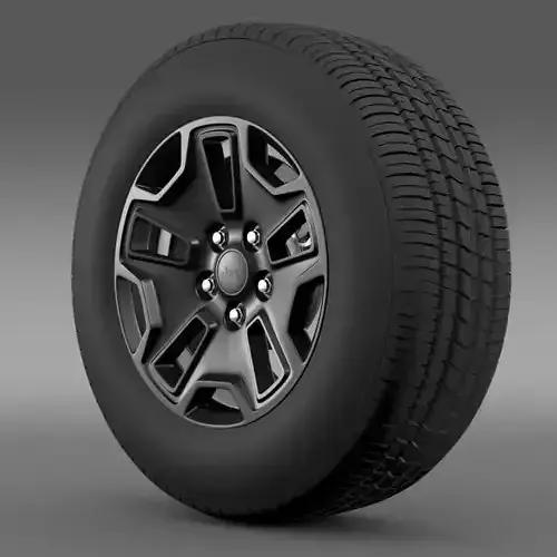 Jeep Wrangler Willys Wheeler Edition 2014 3D model