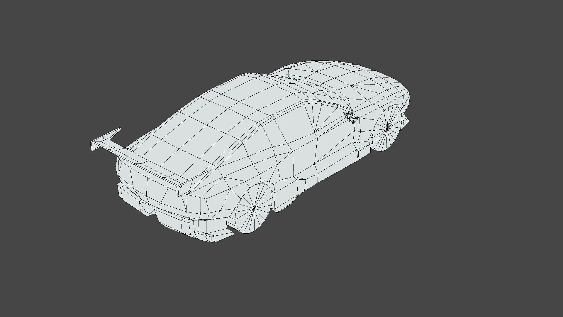 Hyundai N Vision 74 Low-poly 3D model_6