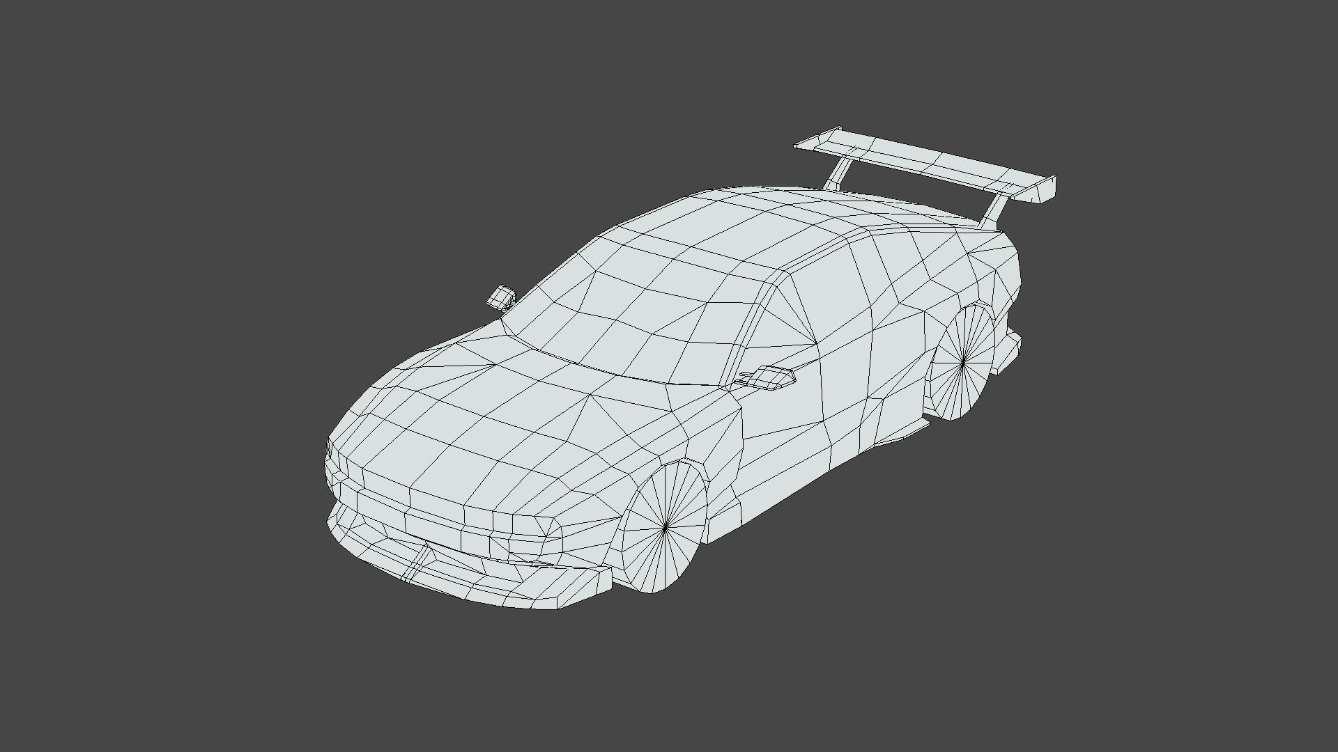 Hyundai N Vision 74 Low-poly 3D model_5