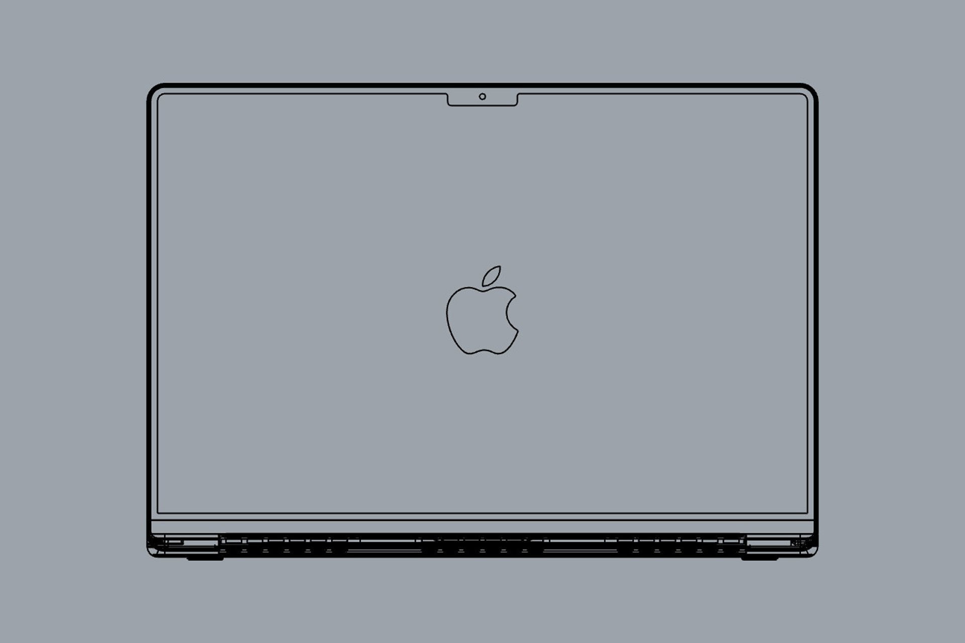 Apple MacBook Pro M4 2024 14 and 16 inch 3D model_17