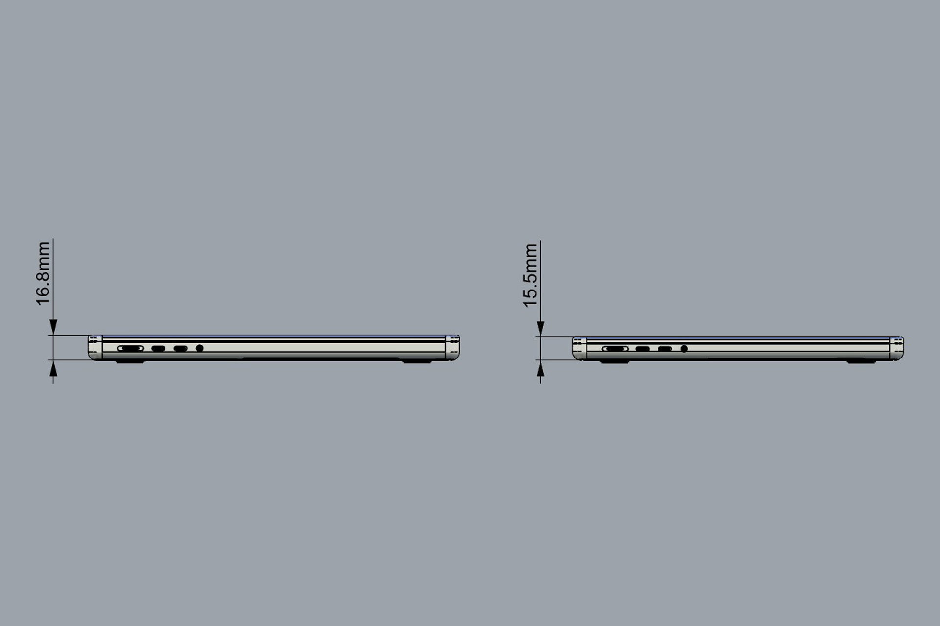 Apple MacBook Pro M4 2024 14 and 16 inch 3D model_16