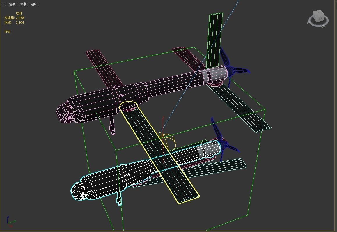 eroVironment Switchblade 600 Predator Drone Missile Low-poly 3D model_17