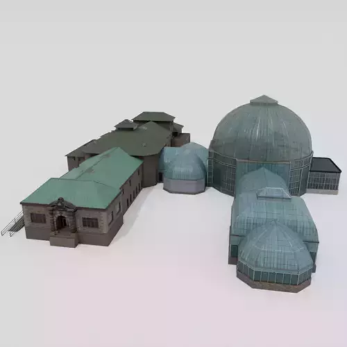 Belle Isle Aquarium modern building