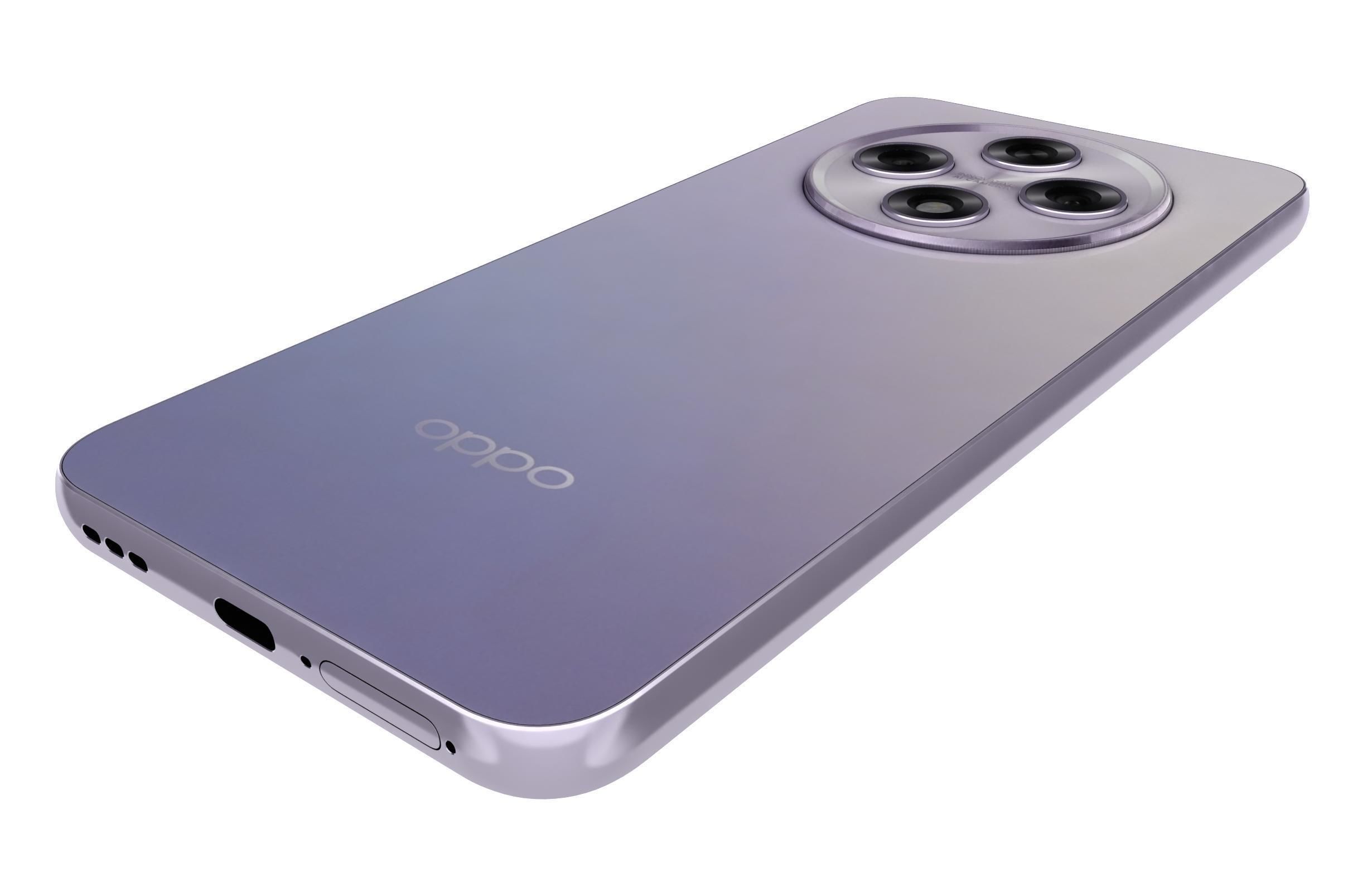 Oppo A3 2024 All Colors 3D model_19