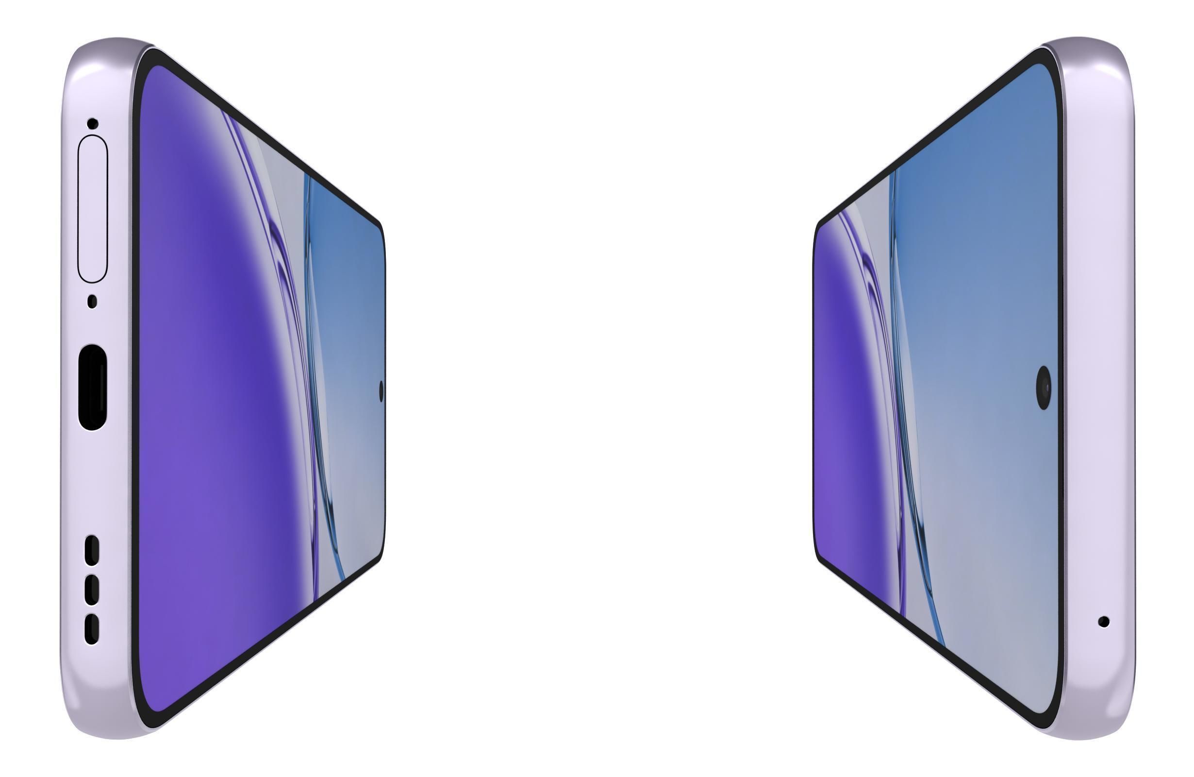 Oppo A3 2024 All Colors 3D model_46