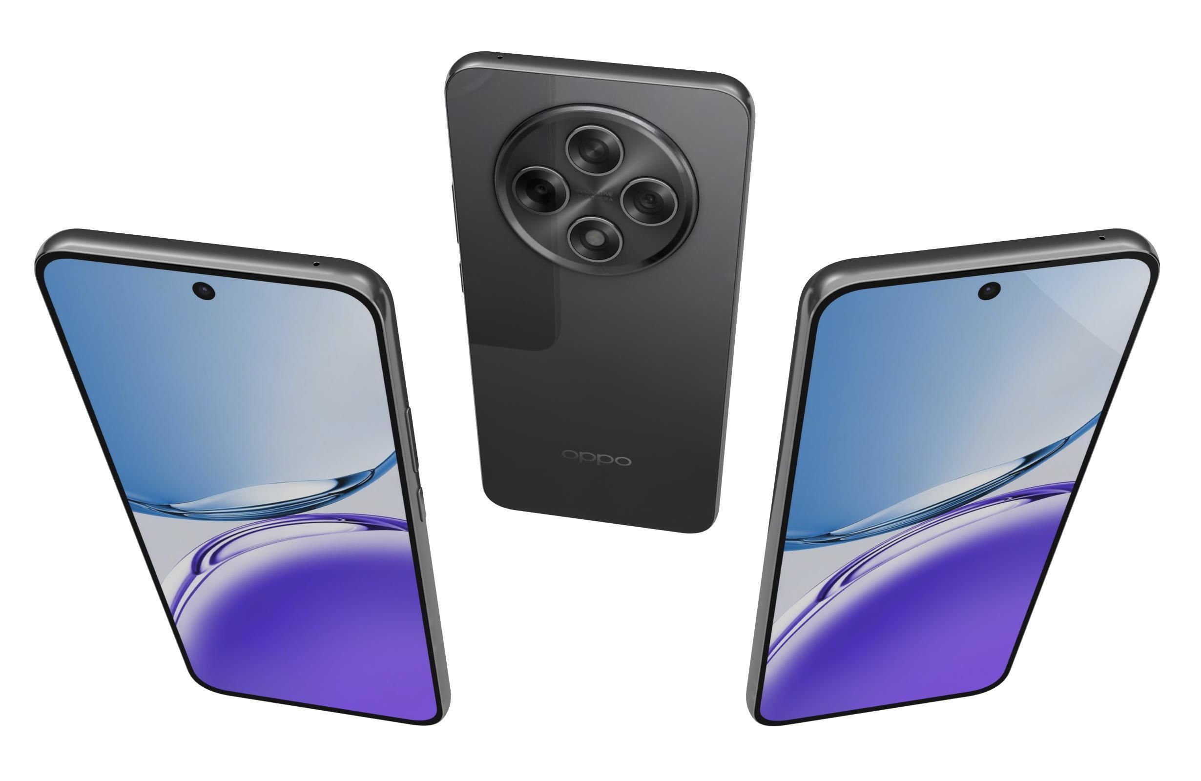 Oppo A3 2024 All Colors 3D model_26