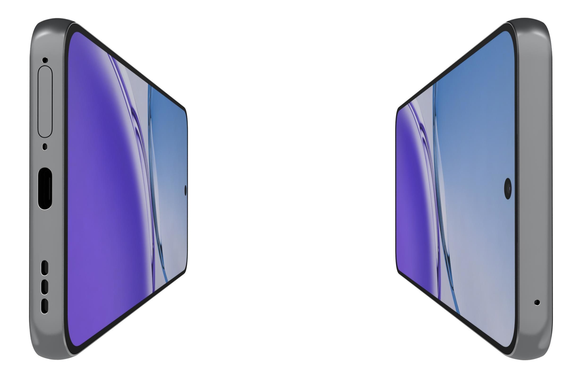 Oppo A3 2024 All Colors 3D model_47