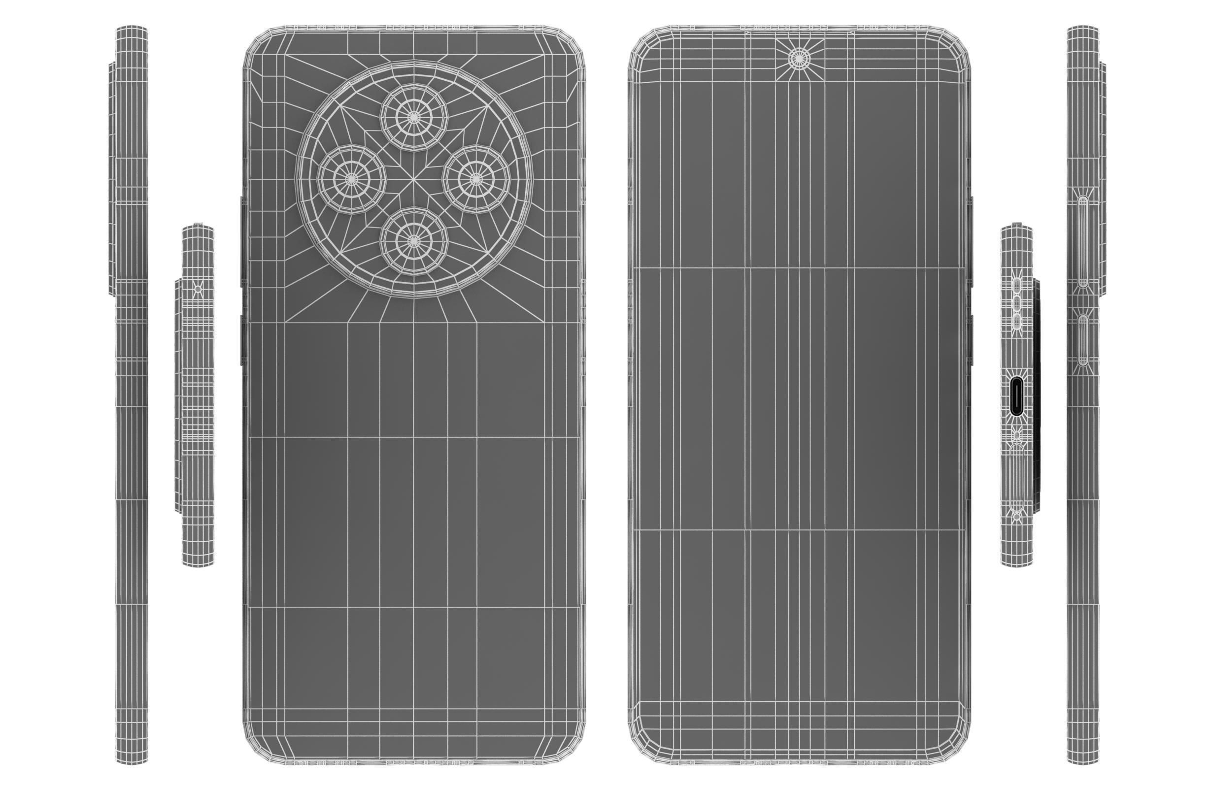 Oppo A3 2024 All Colors 3D model_48