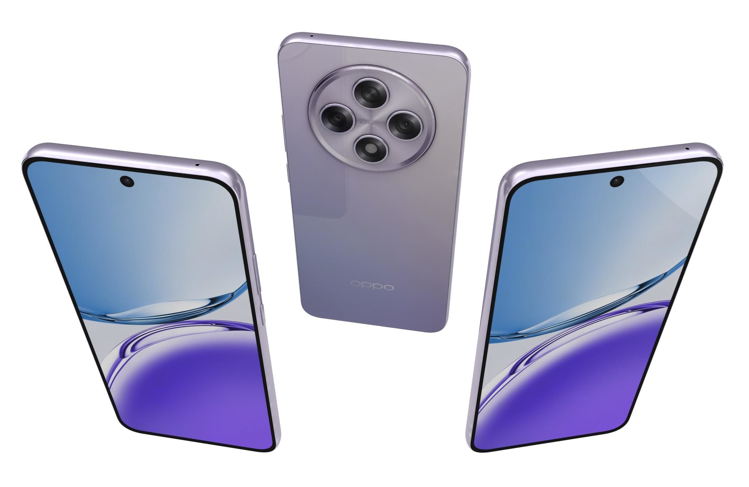 Oppo A3 2024 All Colors 3D model_25