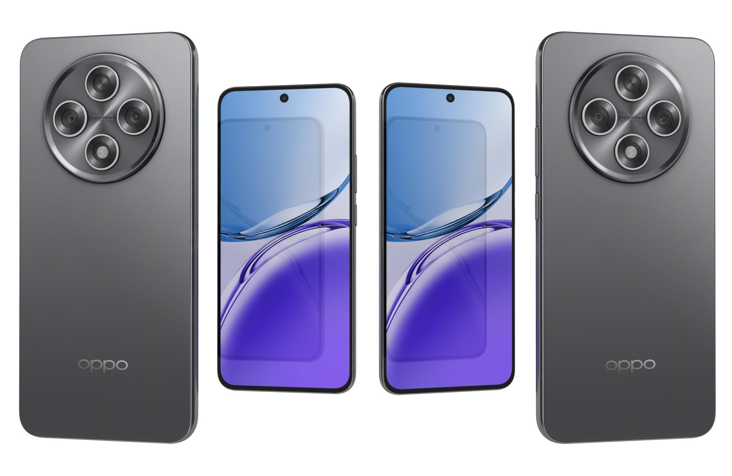 Oppo A3 2024 All Colors 3D model_32