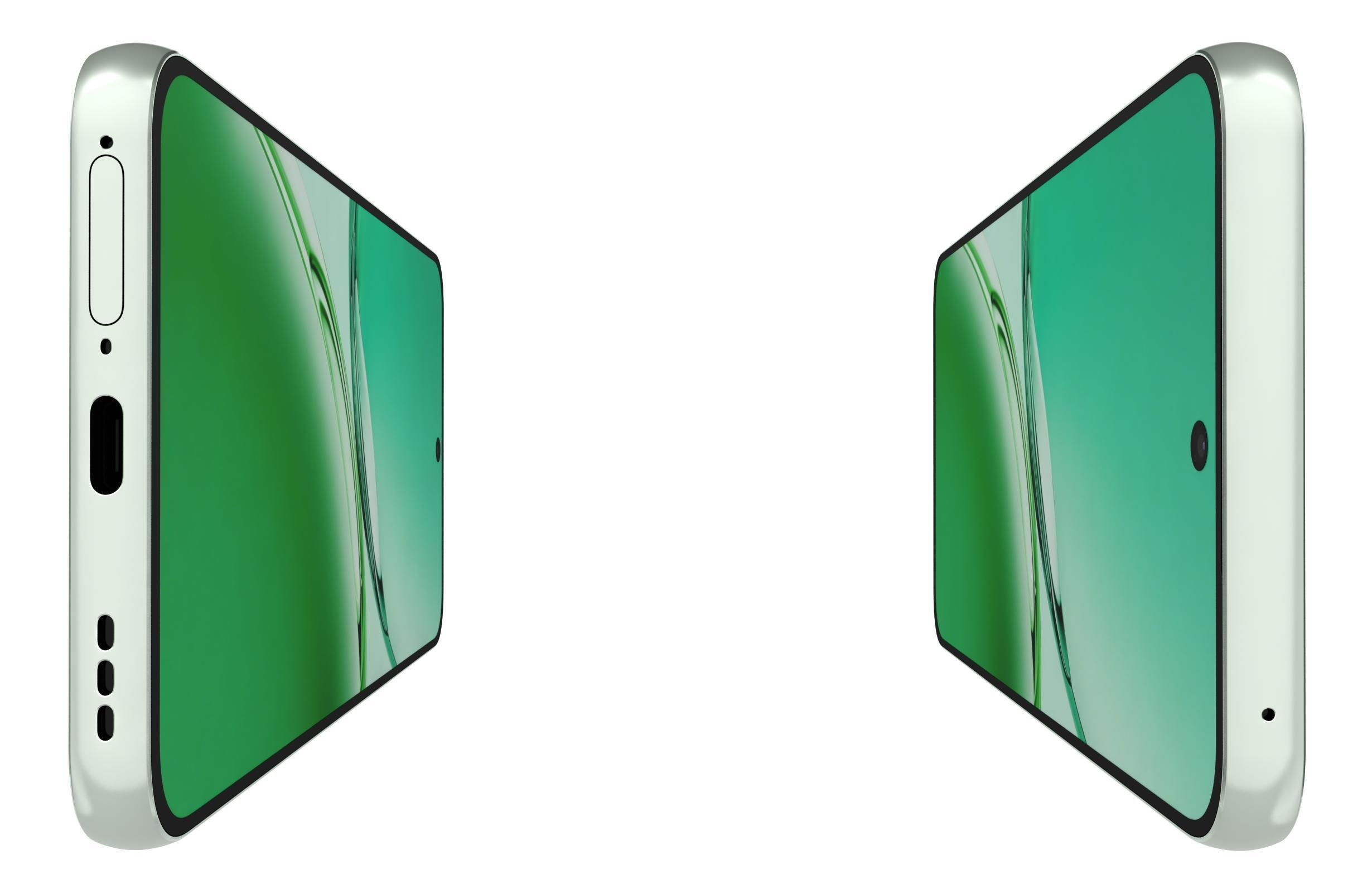 Oppo A3 2024 All Colors 3D model_9